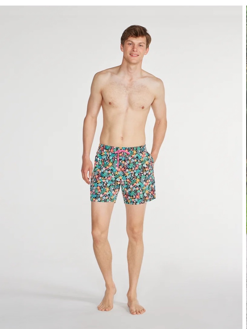 Chubbies 5.5 inch swim trunks, Boomerangs, size large
